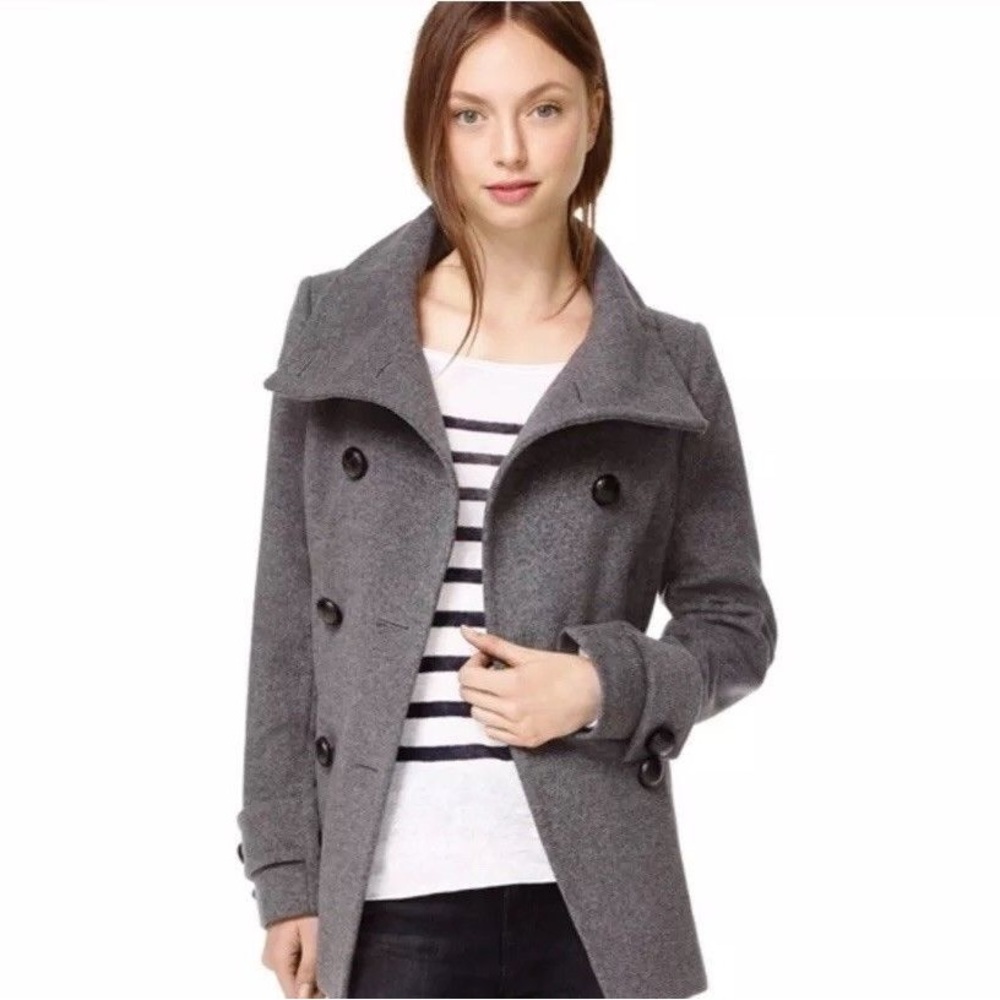 Talula Babaton - XS - Gray Wool Cashmere Double Breasted Howell Coat